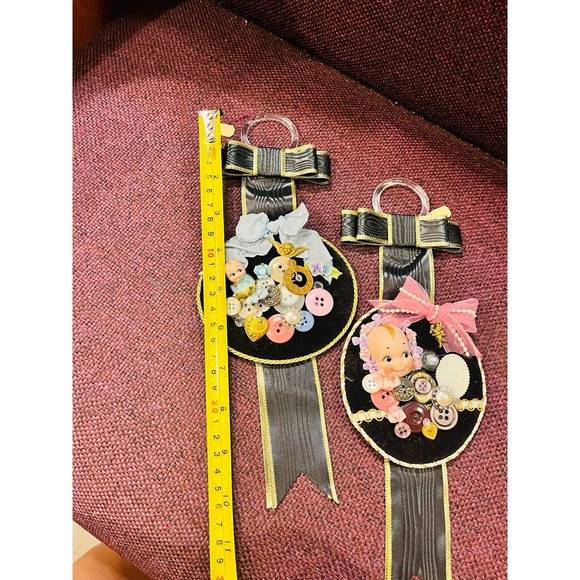 Vintage Kewpie Handmade Decor set of 2 - Picture 6 of 6